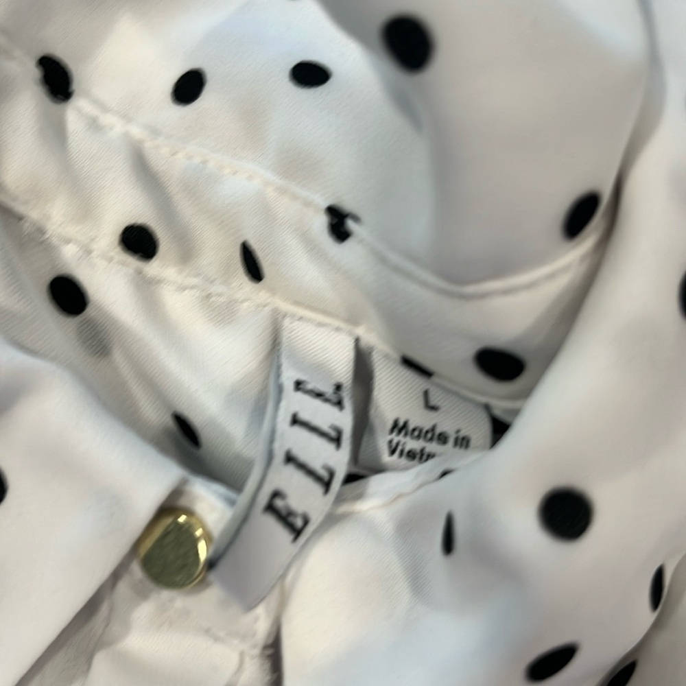 Elle Pokla Dot Tank Blouse - Picture 7 of 7